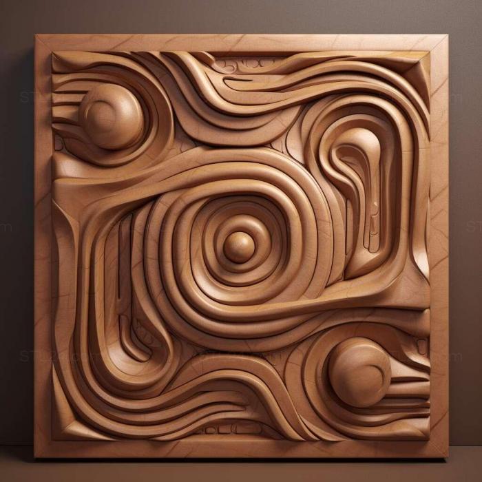 Patterns and decorations (Warp 3, PATTERN_783) 3D models for cnc